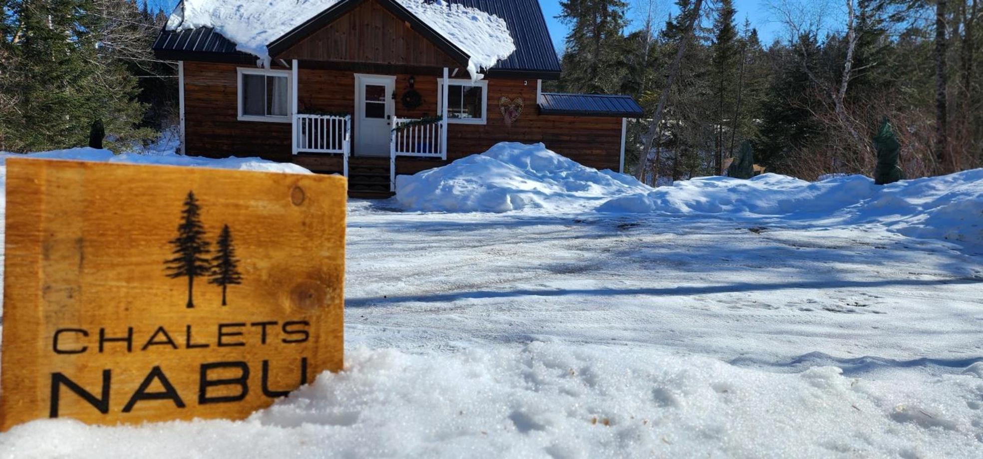 Chalet Riviere - Bord De Riviere - Romantique Saint-Alexis-des-Monts Exterior foto